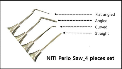 007_NiTi Perio Saw Set(4 pieces)